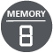 8 Memory Sets